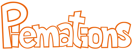 Logo for Piemations, an indie animation studio.