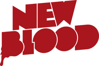 New Blood Interactive Logo for video game development and publishing company, "New Blood Interactive"